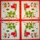 054 Glück - 1-lagig (Knicke/Flecken) - Wellenrand